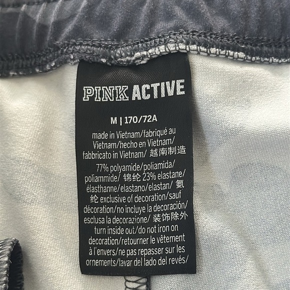 VS PINK Women’s‎ High Waist Camo Activewear Streetwear Stretch Comfy Joggers M - Picture 9 of 11